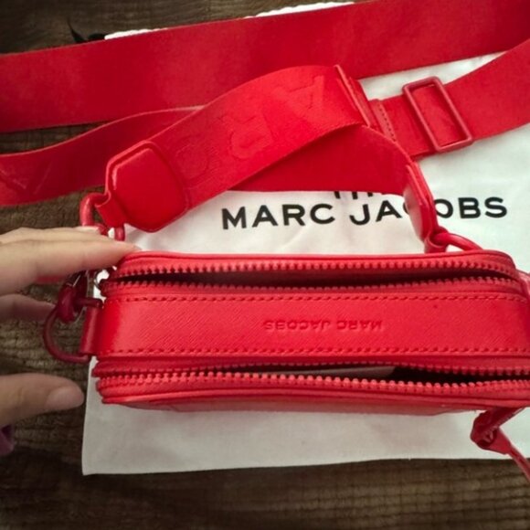 Authentic Marc Jacobs Snapshot Camera Purse - Red - Picture 3 of 6